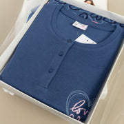 IL GRANCHIO Lady - Pigiama Donna Interlock GP6024 - Colori Assortiti