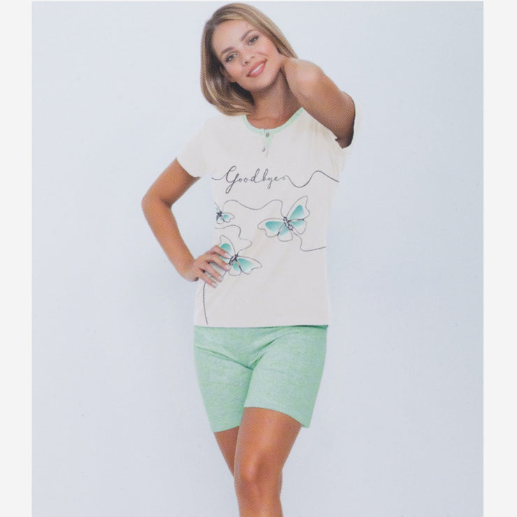 IL GRANCHIO Lady - Pigiama Corto Donna  GP5010 - Colori Assortiti